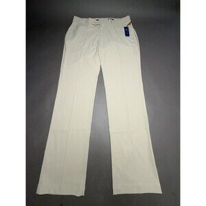 Stitch Men’s Flat Front Tech Pants Stitch's Britches Oyster Size 35x32